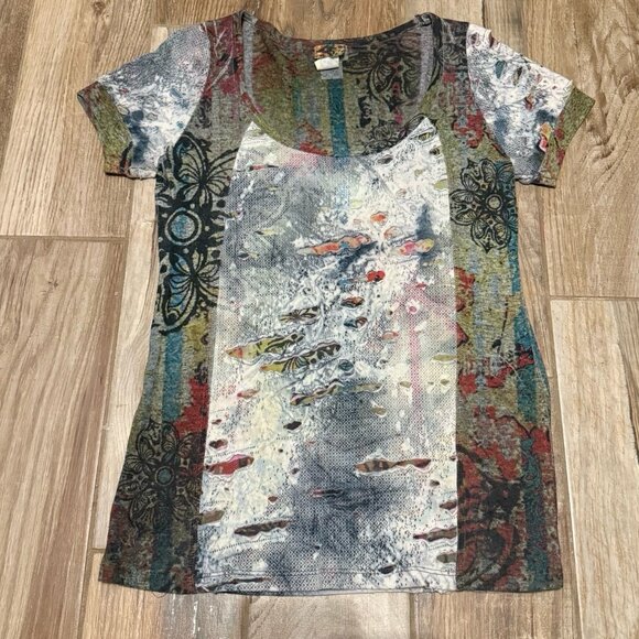 Daytrip from Buckle Colorful Top - Picture 1 of 3